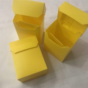 Jeu de cartes tcg jaune en plastique